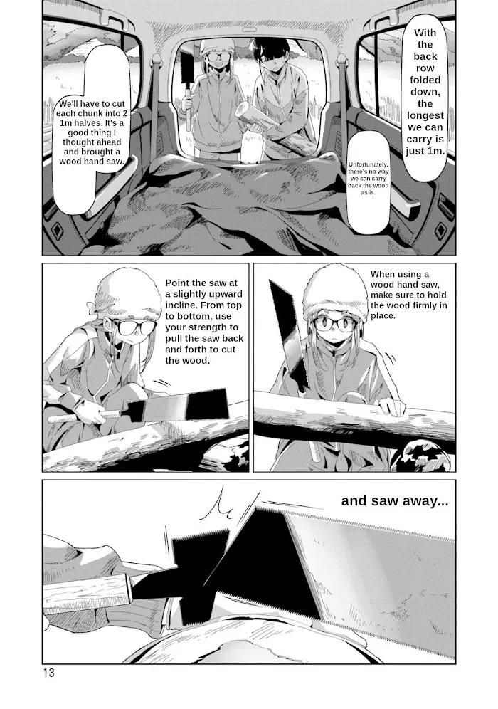 Yurucamp Chapter 64 page 15 - MangaNato