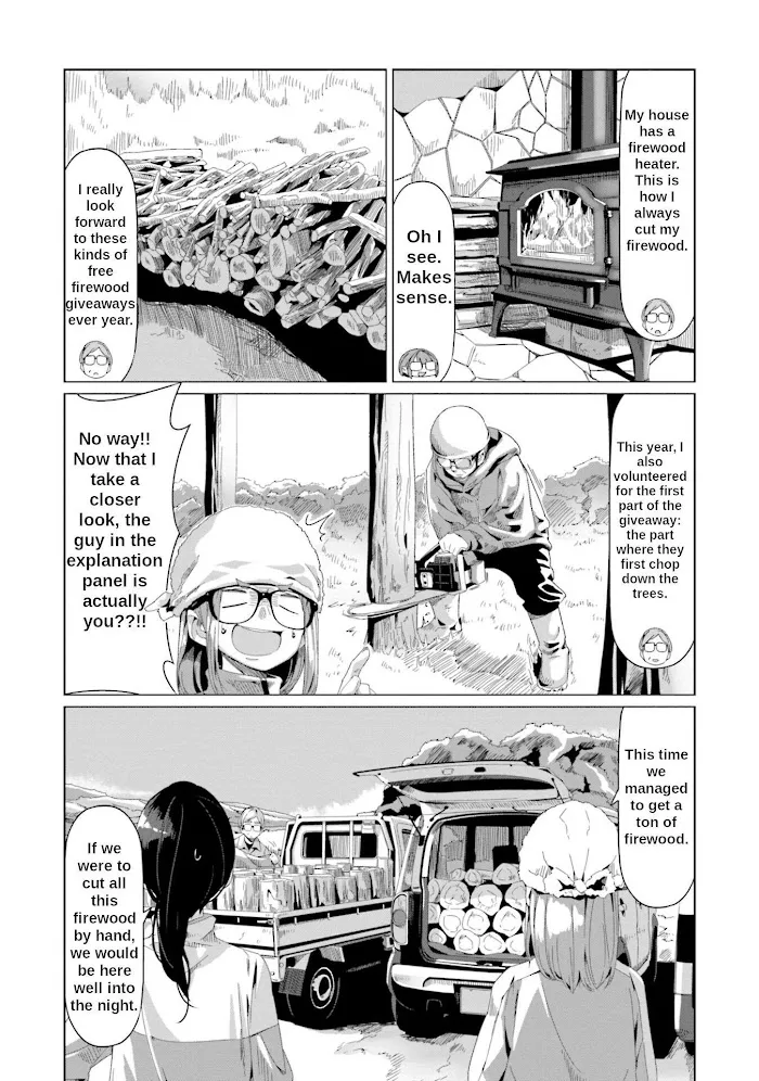 Yurucamp Chapter 64 page 21 - MangaNato