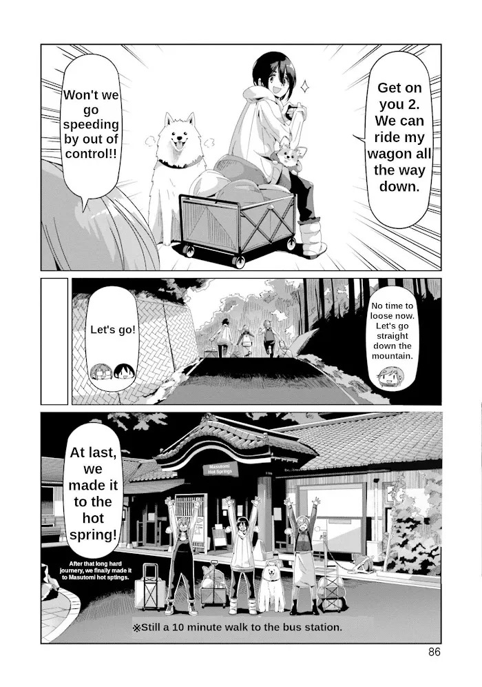 Yurucamp Chapter 67 page 7 - MangaNato