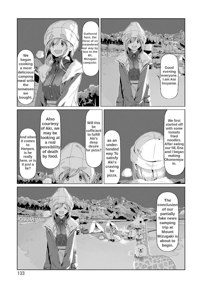 Yurucamp Chapter 69 page 1 - MangaNato