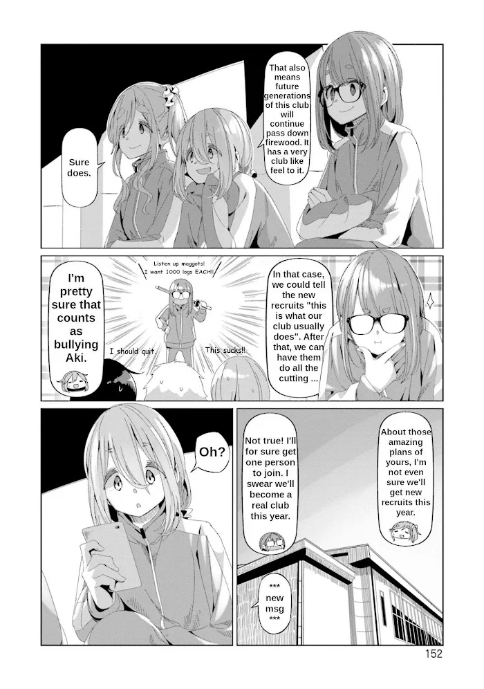 Yurucamp Chapter 69 page 21 - MangaNato