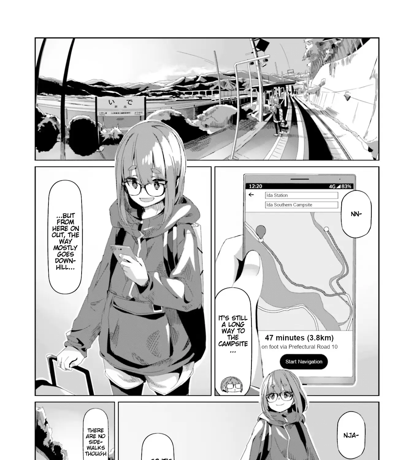 Yurucamp Chapter 73 page 47 - MangaNato