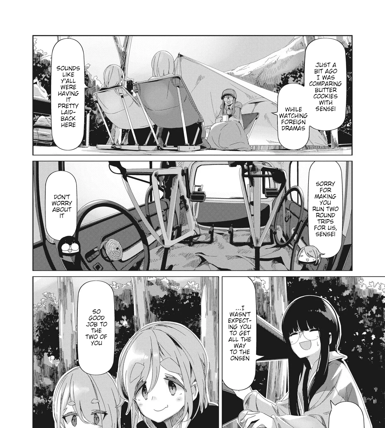 Yurucamp Chapter 84 page 45 - MangaNato