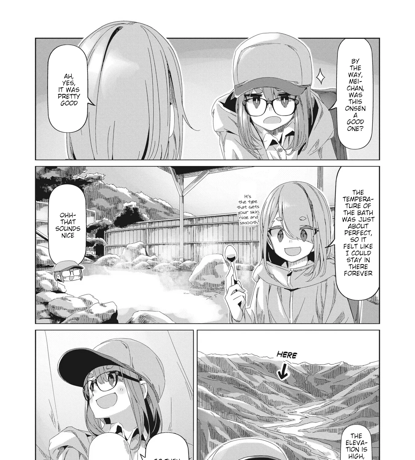 Yurucamp Chapter 84 page 47 - MangaNato