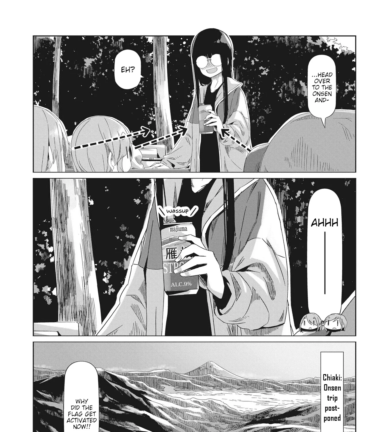 Yurucamp Chapter 84 page 49 - MangaNato