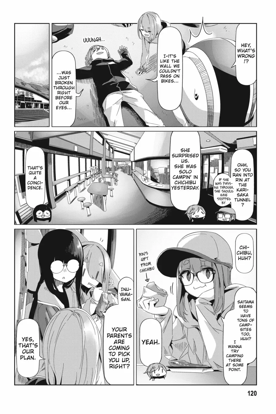 Yurucamp Chapter 86 page 12 - MangaNato