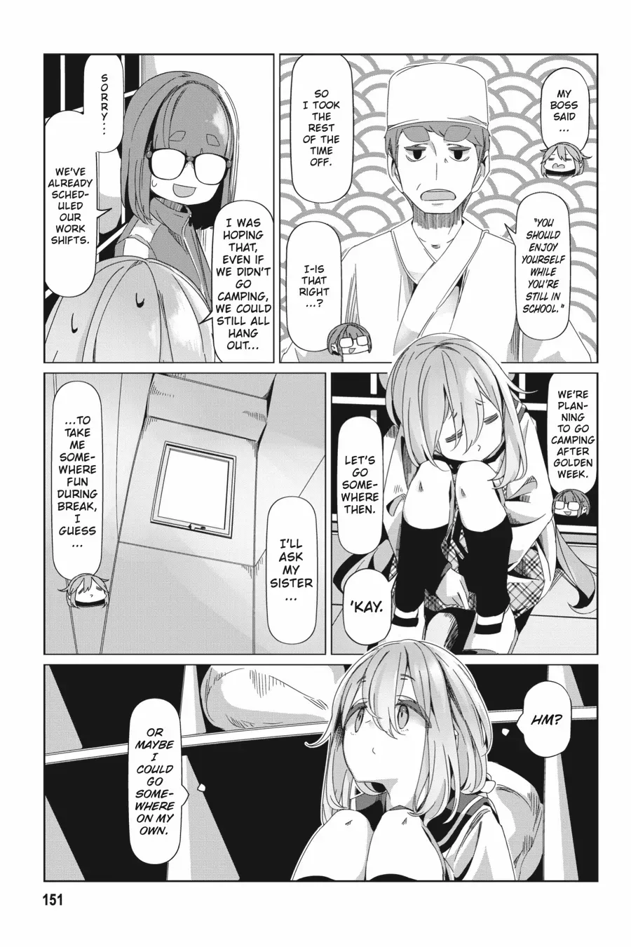 Yurucamp Chapter 87 page 18 - MangaNato