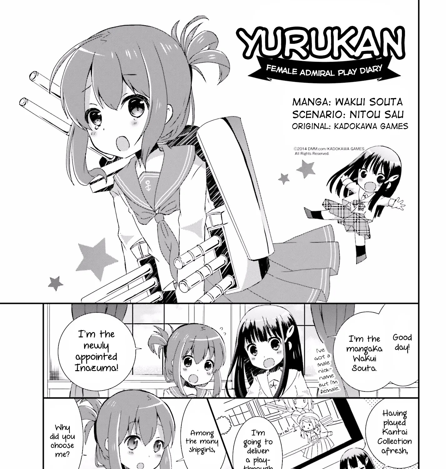 Yurukan ~Female Admiral Play Diary~ Chapter 1 page 1 - MangaKakalot