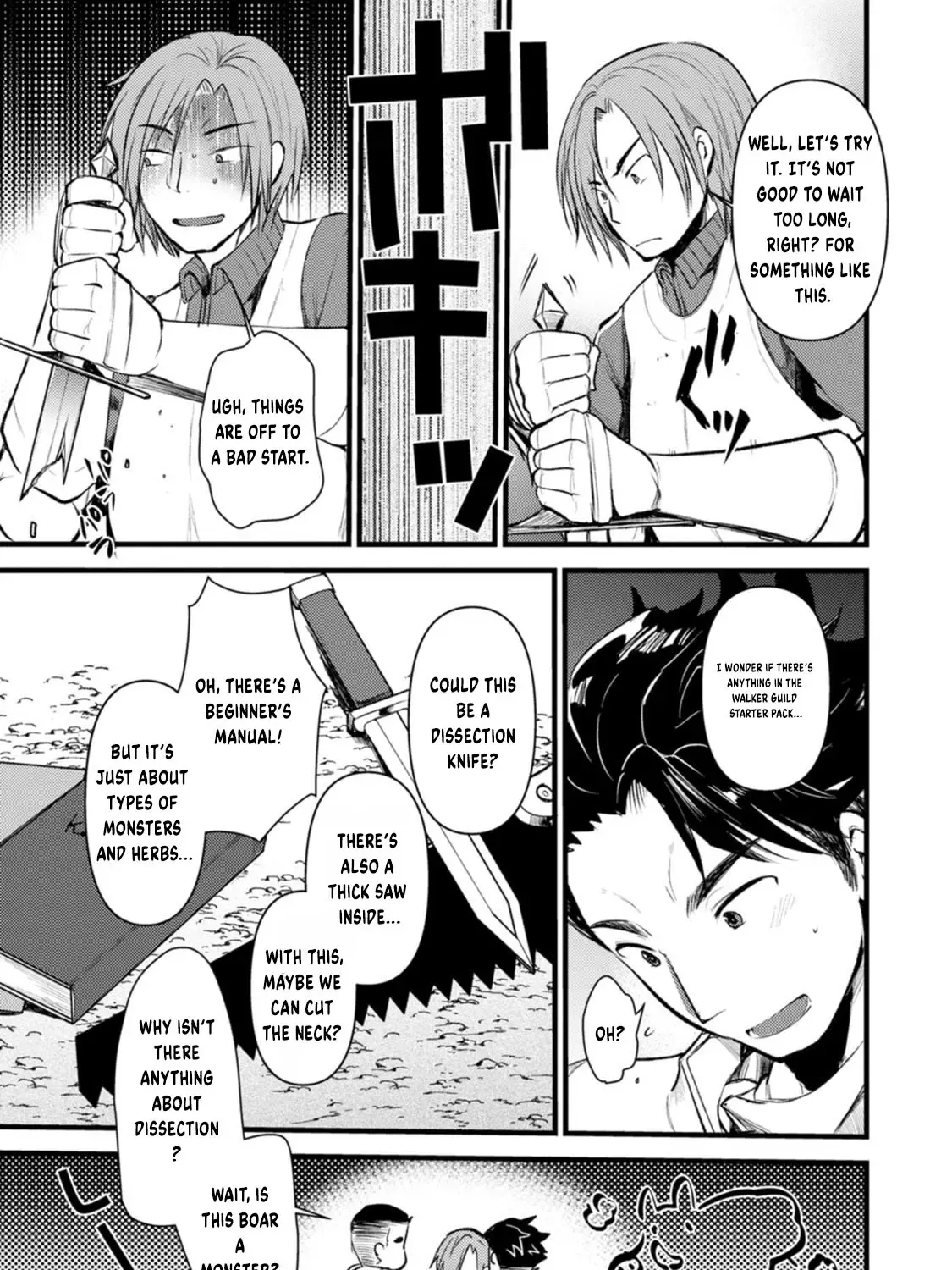 Yuusha ni Narenakatta Sanbaka Trio wa, Kyou mo Otoko Meshi wo Koshiraeru. Chapter 2 page 43 - MangaKakalot