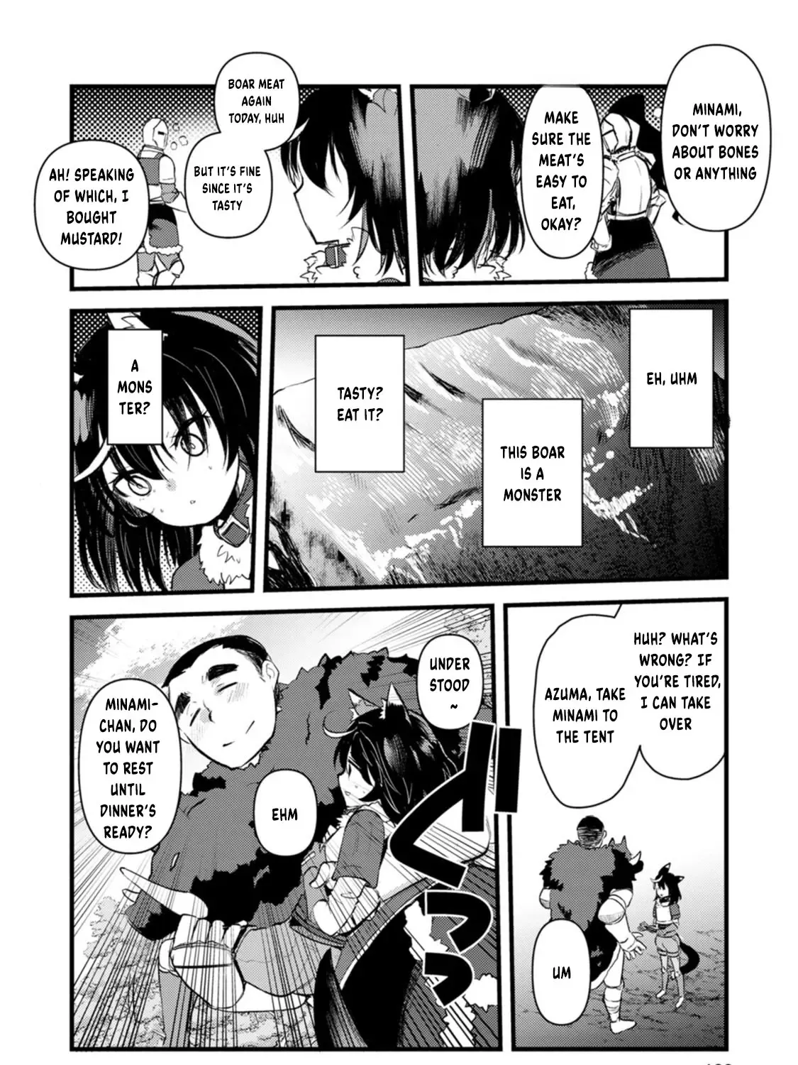 Yuusha ni Narenakatta Sanbaka Trio wa, Kyou mo Otoko Meshi wo Koshiraeru. Chapter 5 page 25 - MangaKakalot