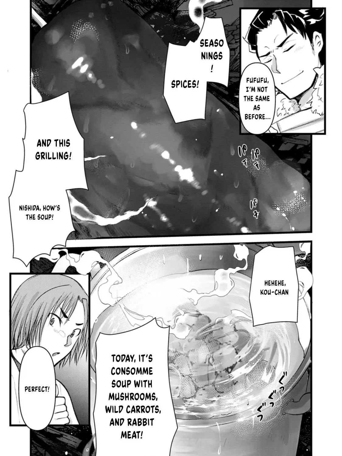 Yuusha ni Narenakatta Sanbaka Trio wa, Kyou mo Otoko Meshi wo Koshiraeru. Chapter 5 page 31 - MangaKakalot