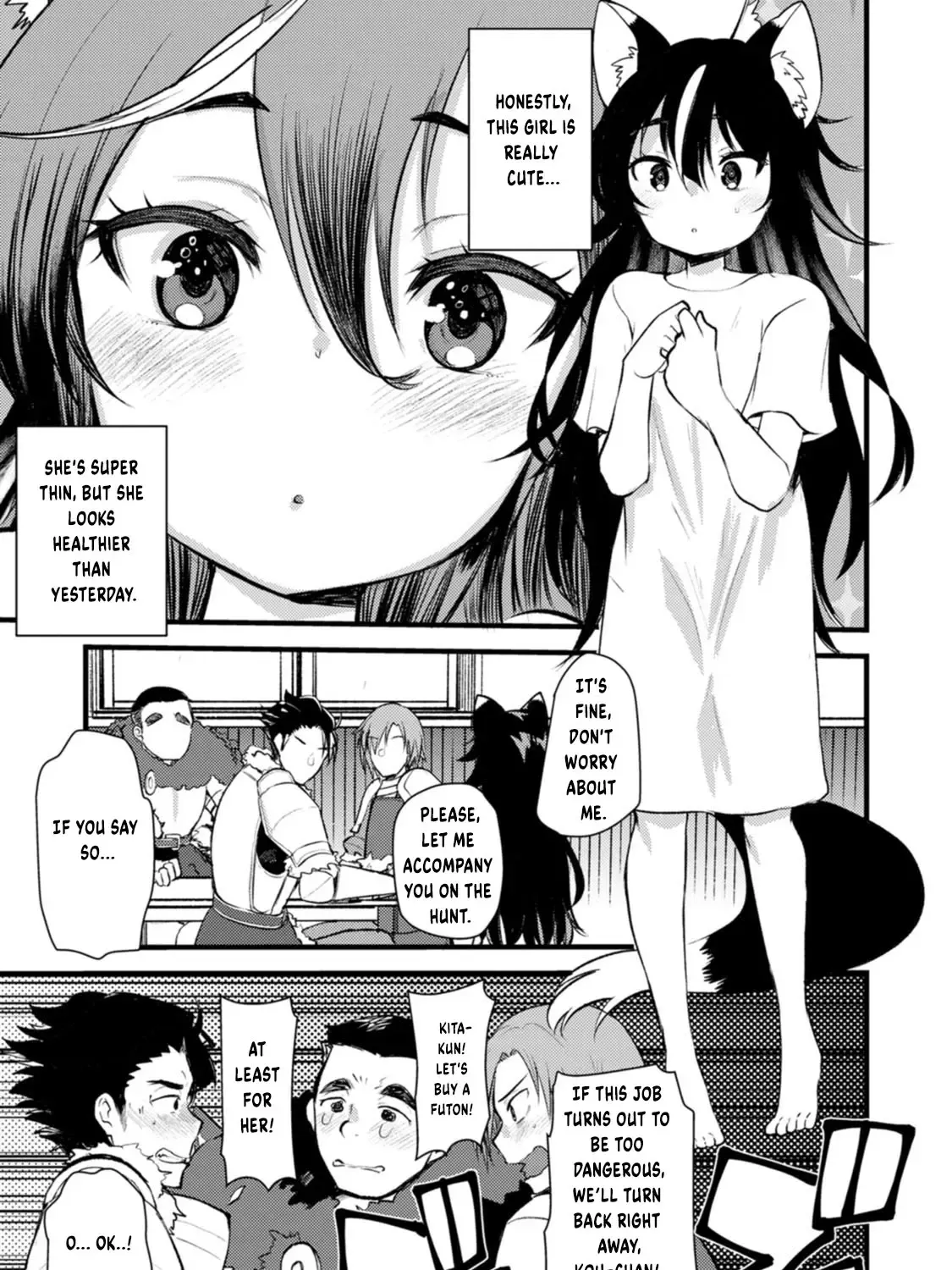 Yuusha ni Narenakatta Sanbaka Trio wa, Kyou mo Otoko Meshi wo Koshiraeru. Chapter 5 page 7 - MangaKakalot