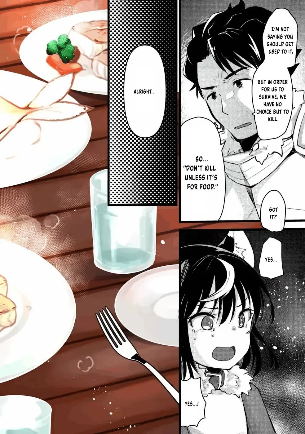 Yuusha ni Narenakatta Sanbaka Trio wa, Kyou mo Otoko Meshi wo Koshiraeru. Chapter 6 page 20 - MangaKakalot