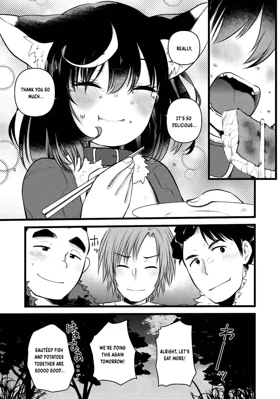 Yuusha ni Narenakatta Sanbaka Trio wa, Kyou mo Otoko Meshi wo Koshiraeru. Chapter 6 page 25 - MangaKakalot