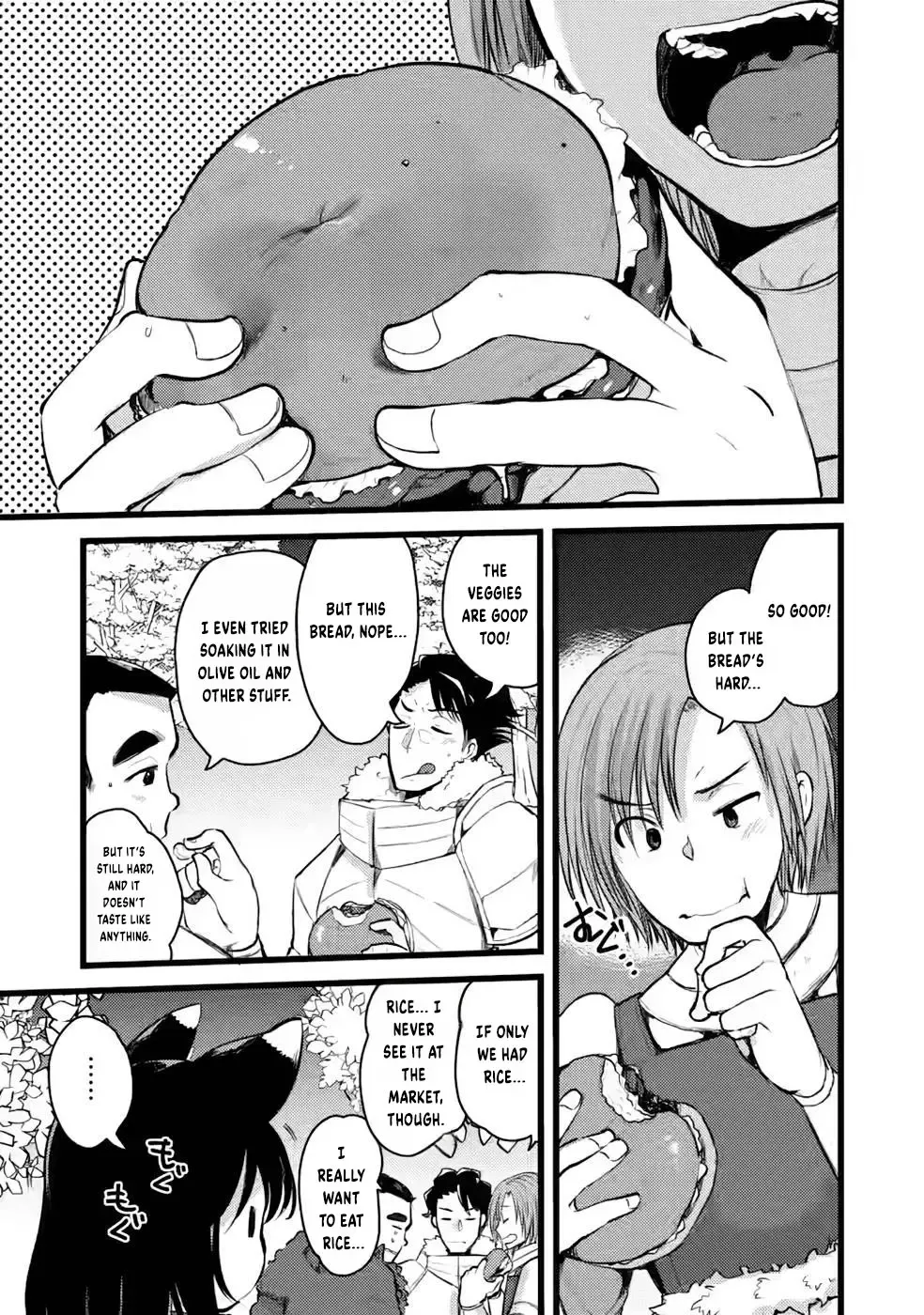 Yuusha ni Narenakatta Sanbaka Trio wa, Kyou mo Otoko Meshi wo Koshiraeru. Chapter 6 page 33 - MangaKakalot