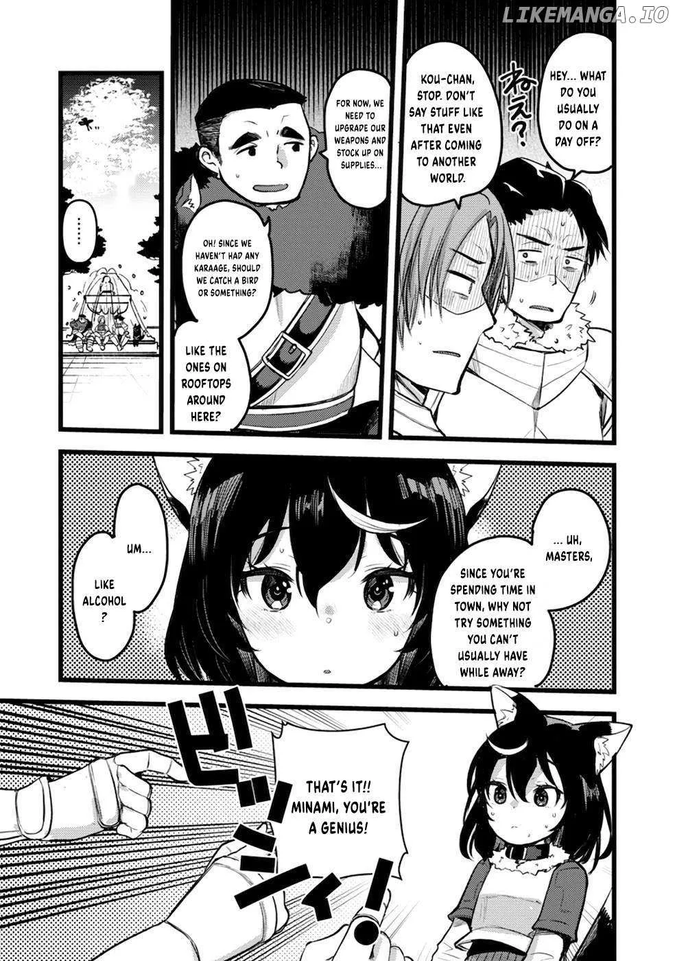 Yuusha ni Narenakatta Sanbaka Trio wa, Kyou mo Otoko Meshi wo Koshiraeru. Chapter 7 page 15 - MangaKakalot