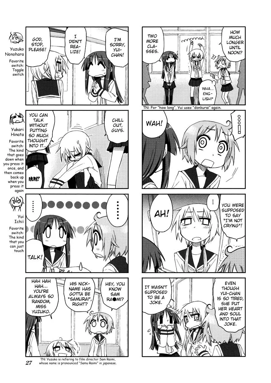 Yuyushiki Chapter 33 page 3 - MangaKakalot