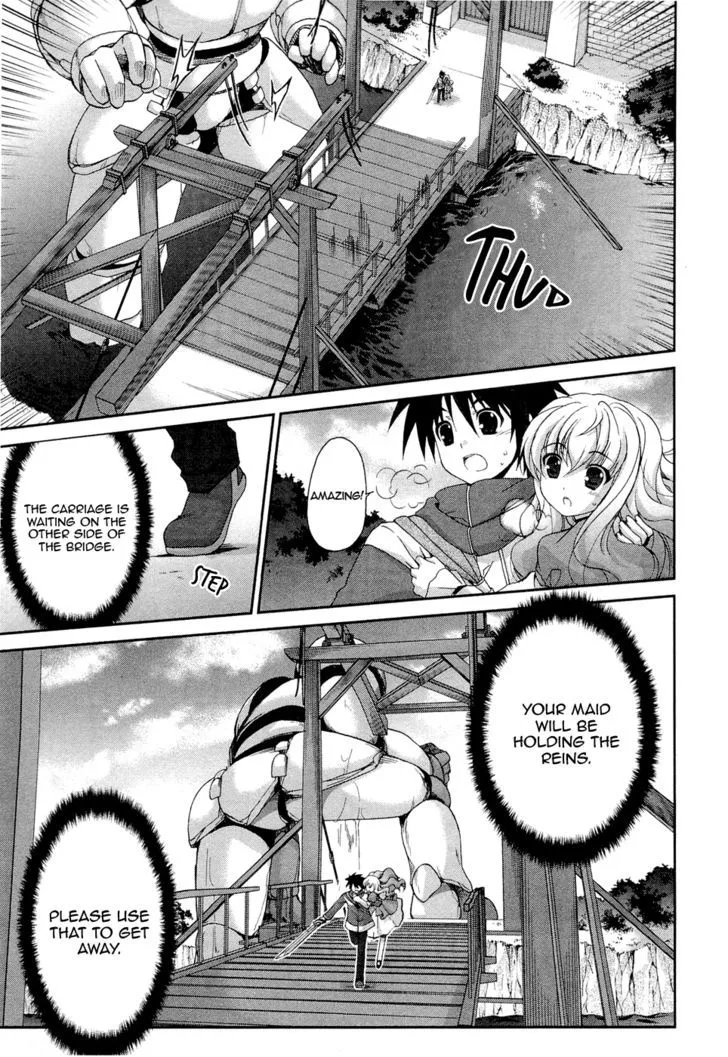 Zero No Tsukaima Chevalier Chapter 3 page 17 - MangaNelo